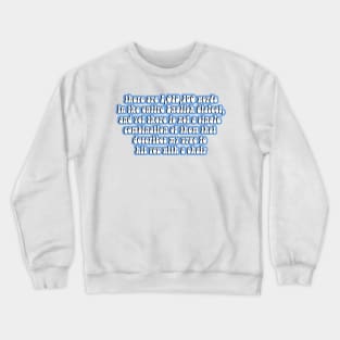 Hit You With A Chair Crewneck Sweatshirt